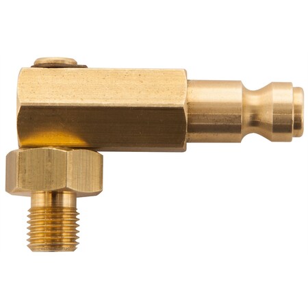 Power Probe Nipple 1/4 In Truflate 90 Degree PNBA050